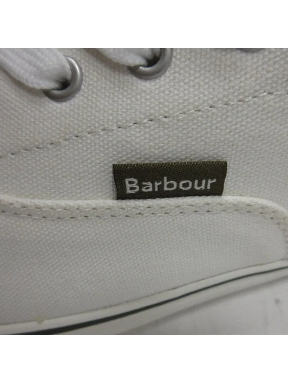 Barbour Sneakers 11 Off Leonard Canvas Training Tartan Lined NEW